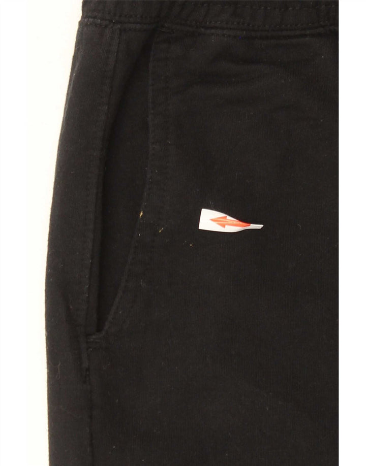 Женские спортивные брюки Volcom с графическим рисунком, джоггеры, Великобритания 14, средний черный