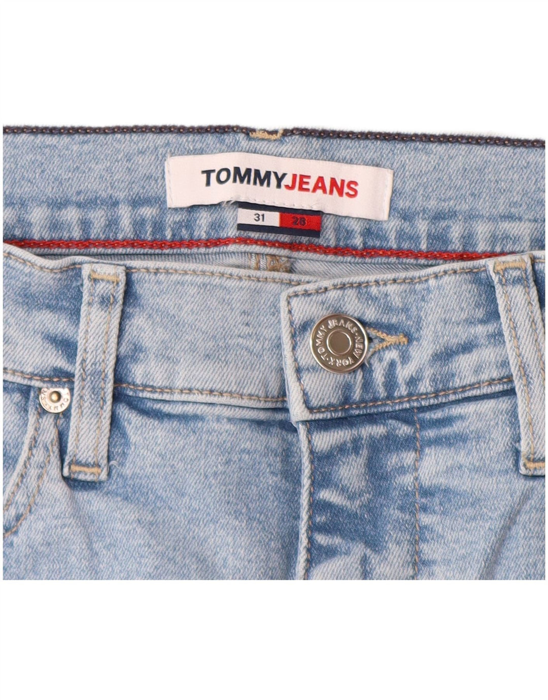 Женские джинсы скинни Tommy Hilfiger W31 L28, синий хлопок