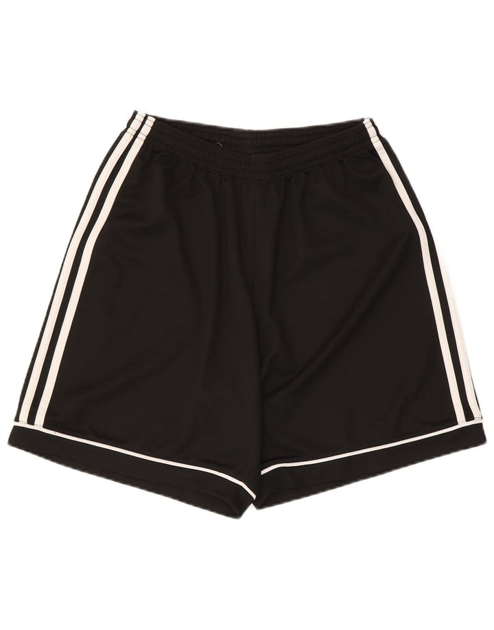 Мужские спортивные шорты Adidas Climalite, средний черный полиэстер