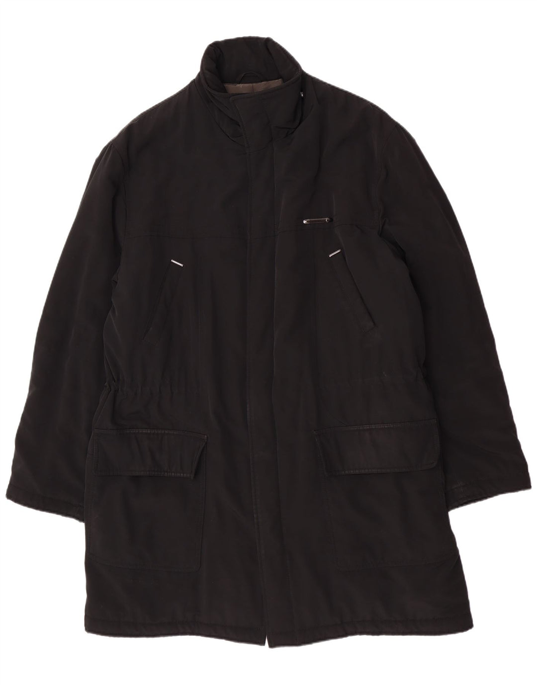 Мужское пальто Piero Guidi UK 42 XL, черный полиэстер