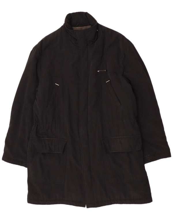 Мужское пальто Piero Guidi UK 42 XL, черный полиэстер