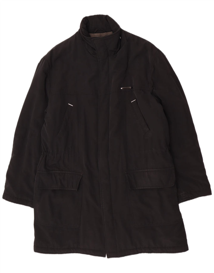Мужское пальто Piero Guidi UK 42 XL, черный полиэстер