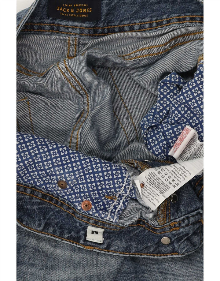 Мужские джинсовые шорты стандартного кроя Jack & Jones Medium W32, синие, хлопок