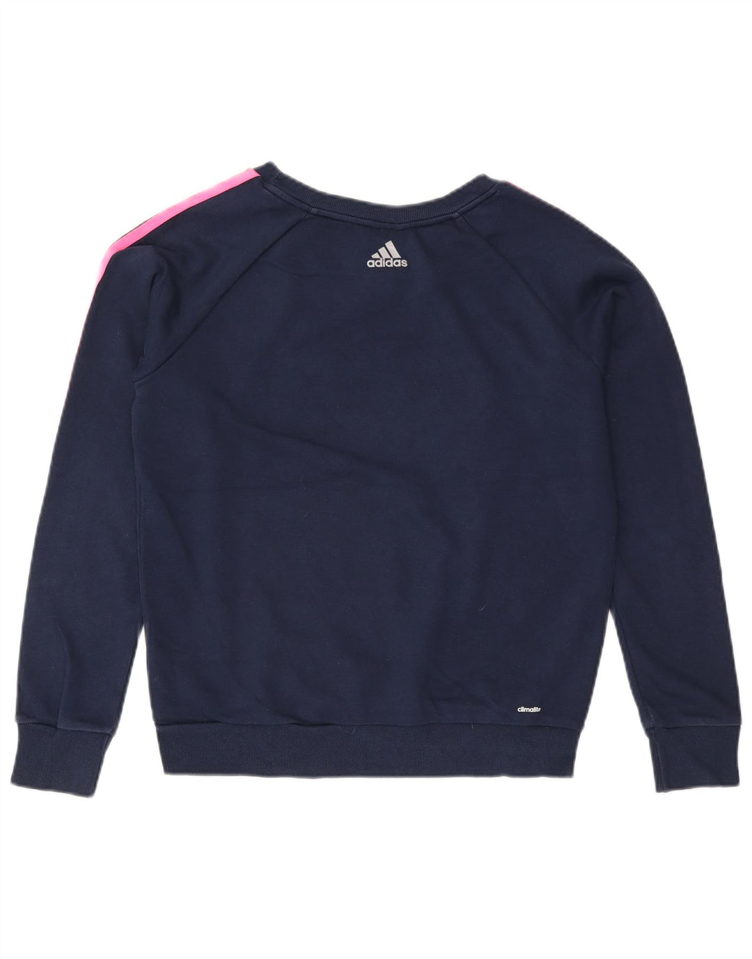 Женский джемпер Adidas Climalite Graphic Sweatshirt UK 12/14, средний темно-синий