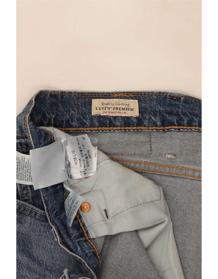 Мужские джинсовые шорты Levi's W38 XL, синие, хлопок