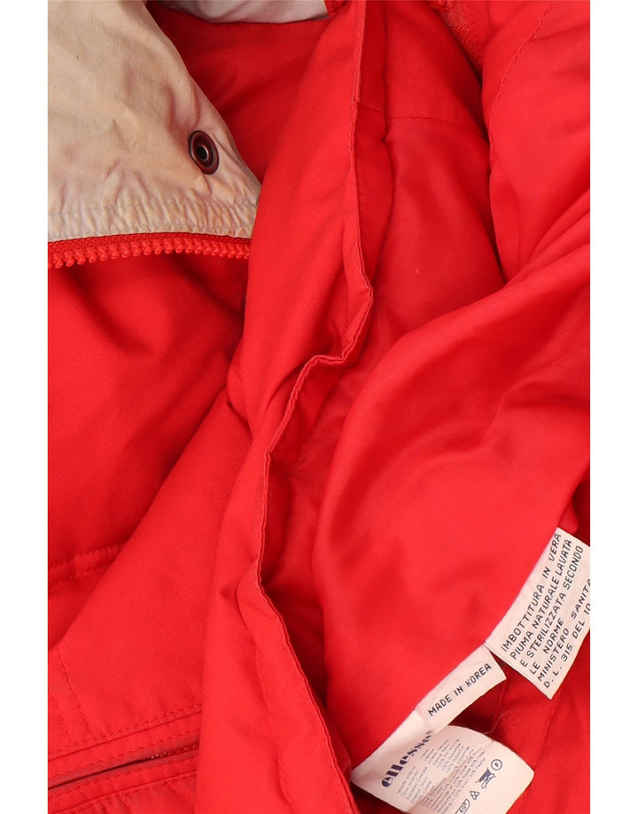 Мужская стеганая куртка Ellesse UK 42 XL, красный хлопок