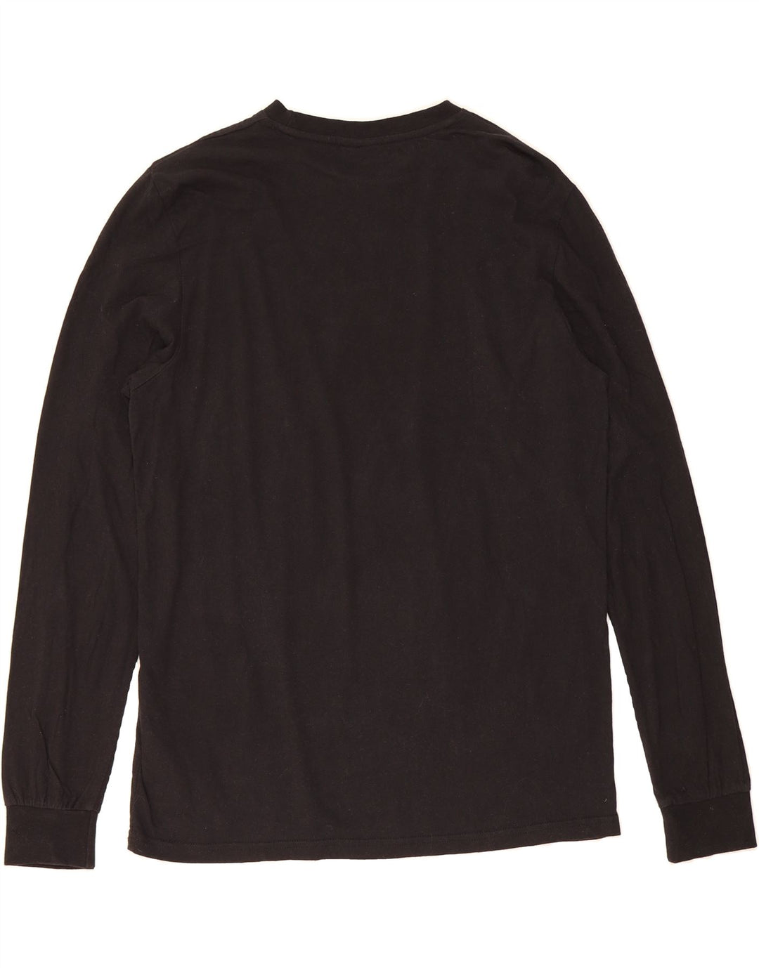 ELLESSE Womens Top Long Sleeve UK 12 Medium Black Cotton Vintage Ellesse and Second-Hand Ellesse from Messina Hembry 