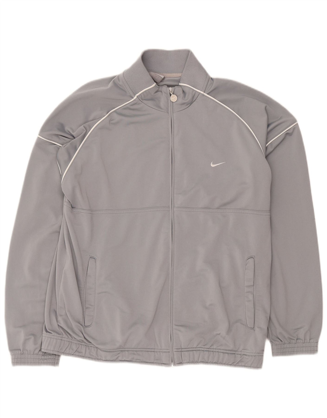 Мужская спортивная куртка Nike UK 41/43, большой серый полиэстер