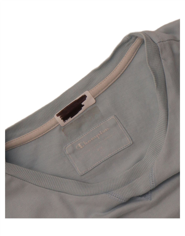 Женская укороченная футболка Champion UK 18 XL, синяя