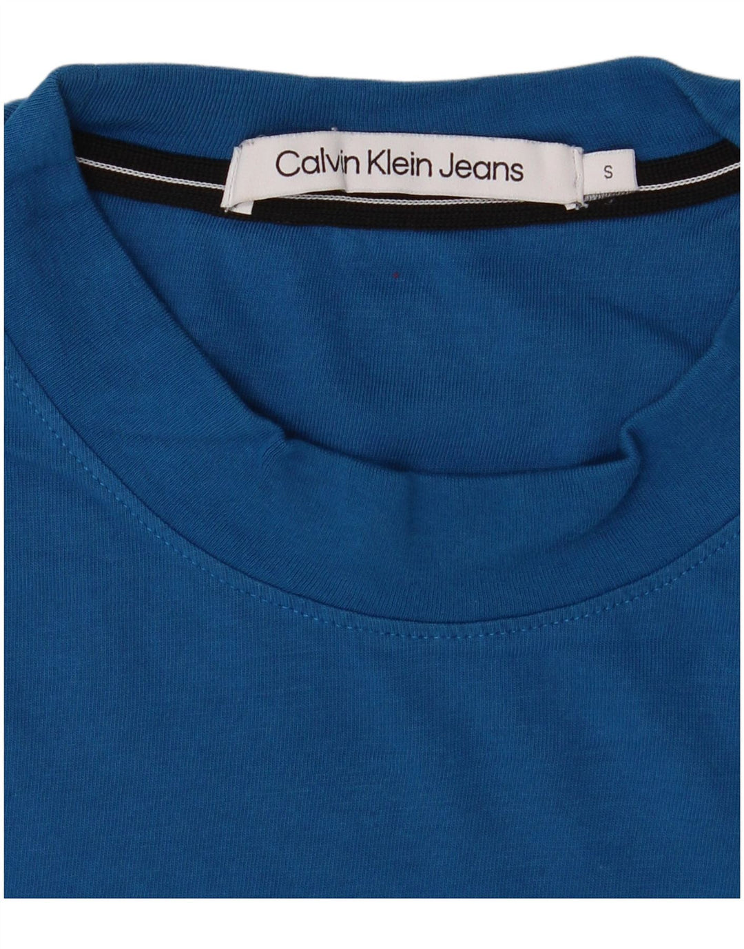 Мужская футболка с рисунком Calvin Klein Jeans, маленький синий
