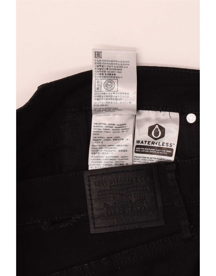 Женские джинсы джеггинсы Levi's W32 L32, черный хлопок