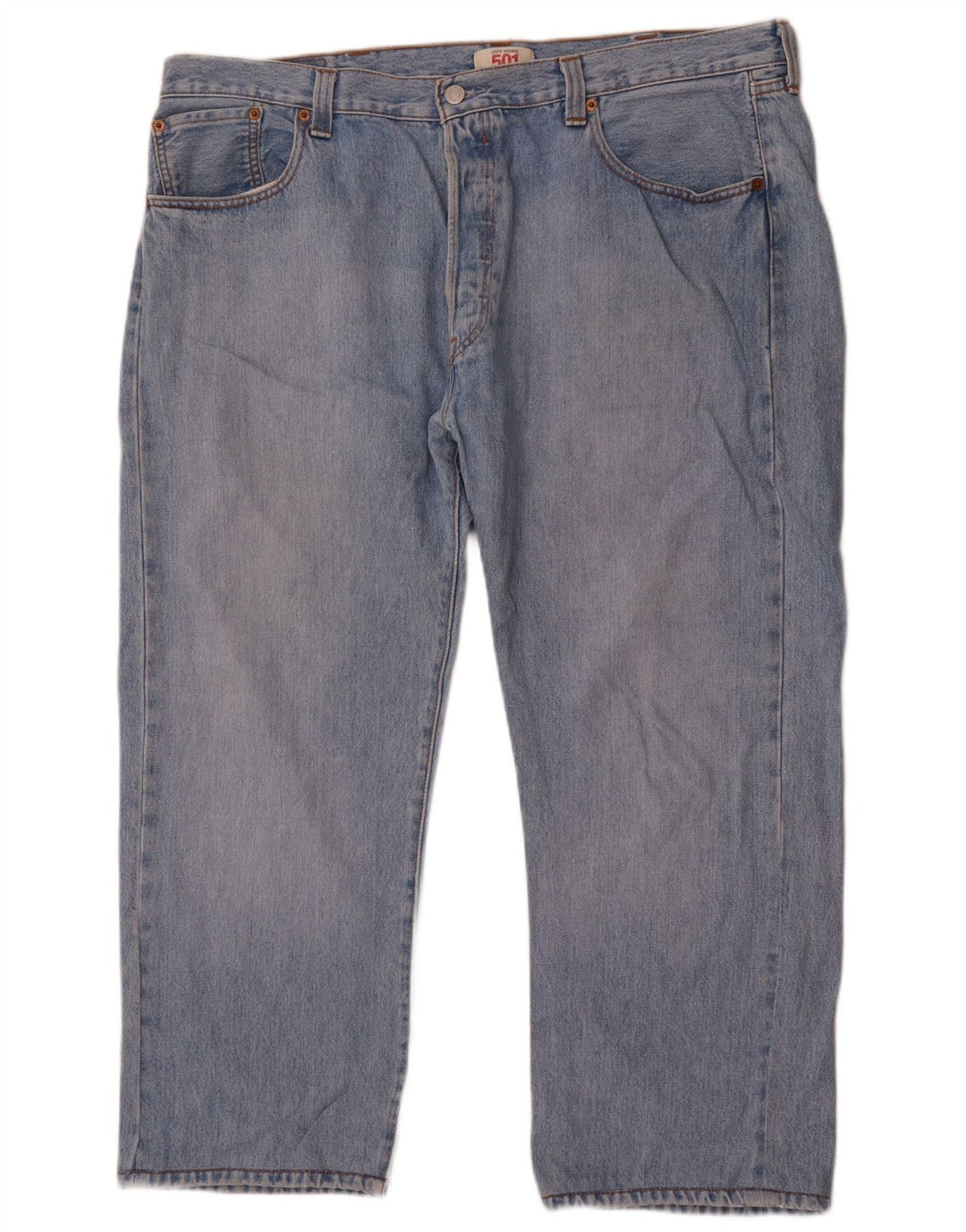 Мужские прямые джинсы Levi's 501 W40 L26 синие, хлопок