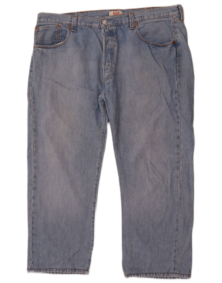 Мужские прямые джинсы Levi's 501 W40 L26 синие, хлопок
