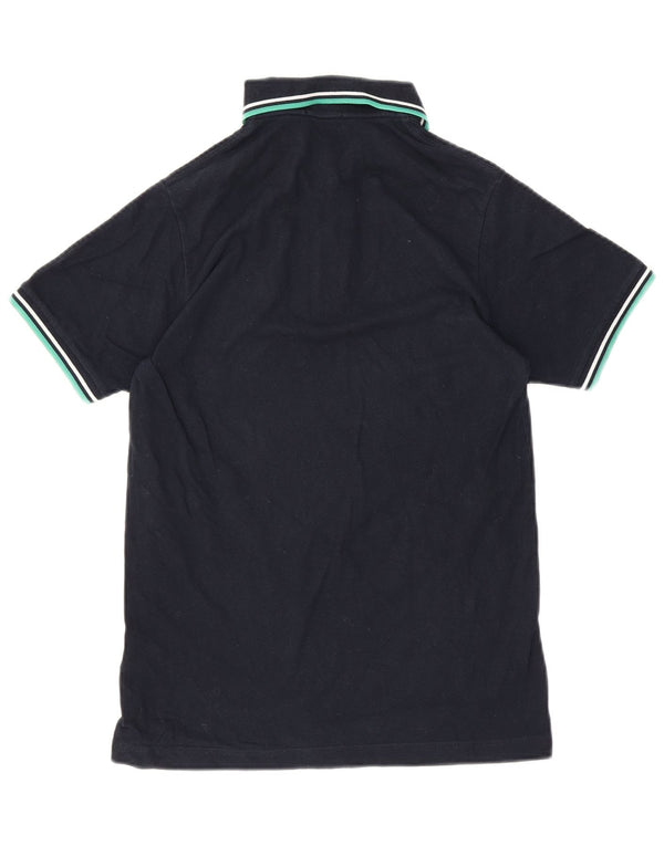 Рубашка-поло Fred Perry для мальчиков 13-14 лет, темно-синяя, хлопковая