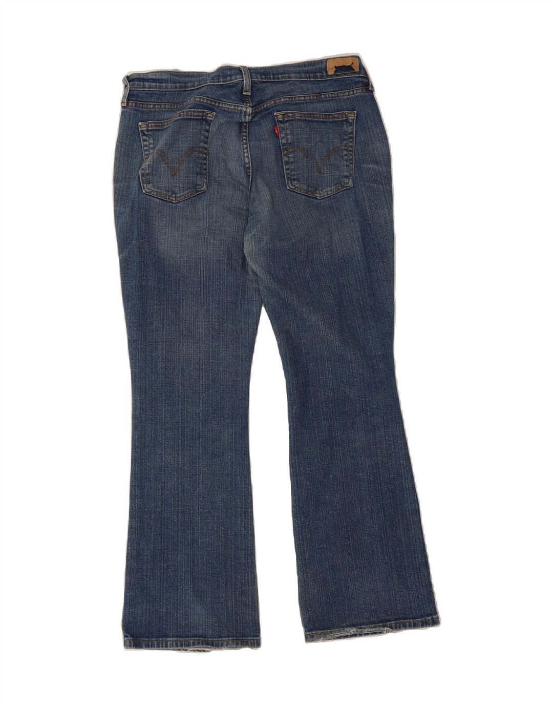 LEVI'S Womens Bootcut Jeans US 12 Large W32 L29 Blue Cotton Vintage Levi's and Second-Hand Levi's from Messina Hembry 