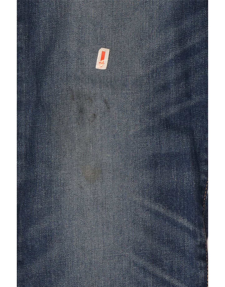 Мужские зауженные джинсы Levi's 508 W33 L32 синие, хлопок