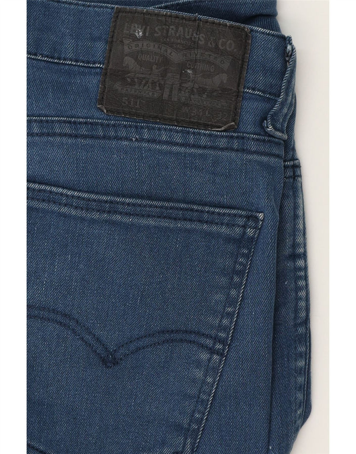 Мужские джинсы LEVI'S 511 Slim W31 L30 Синие, хлопок