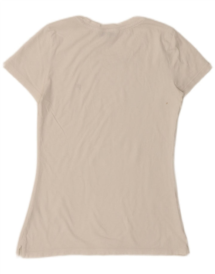 Женская футболка Tommy Hilfiger Top UK 8, маленькая, белая