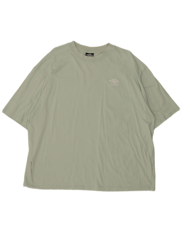 Мужская футболка Umbro Top 2XL, зеленый хлопок