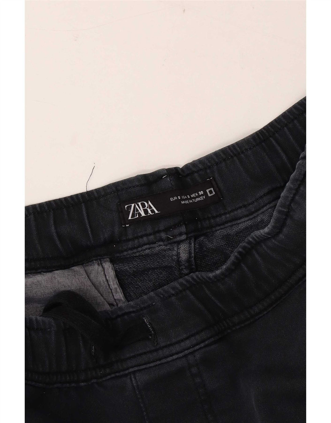 Мужские брюки-карго Zara, маленькие W30 L28, темно-синие