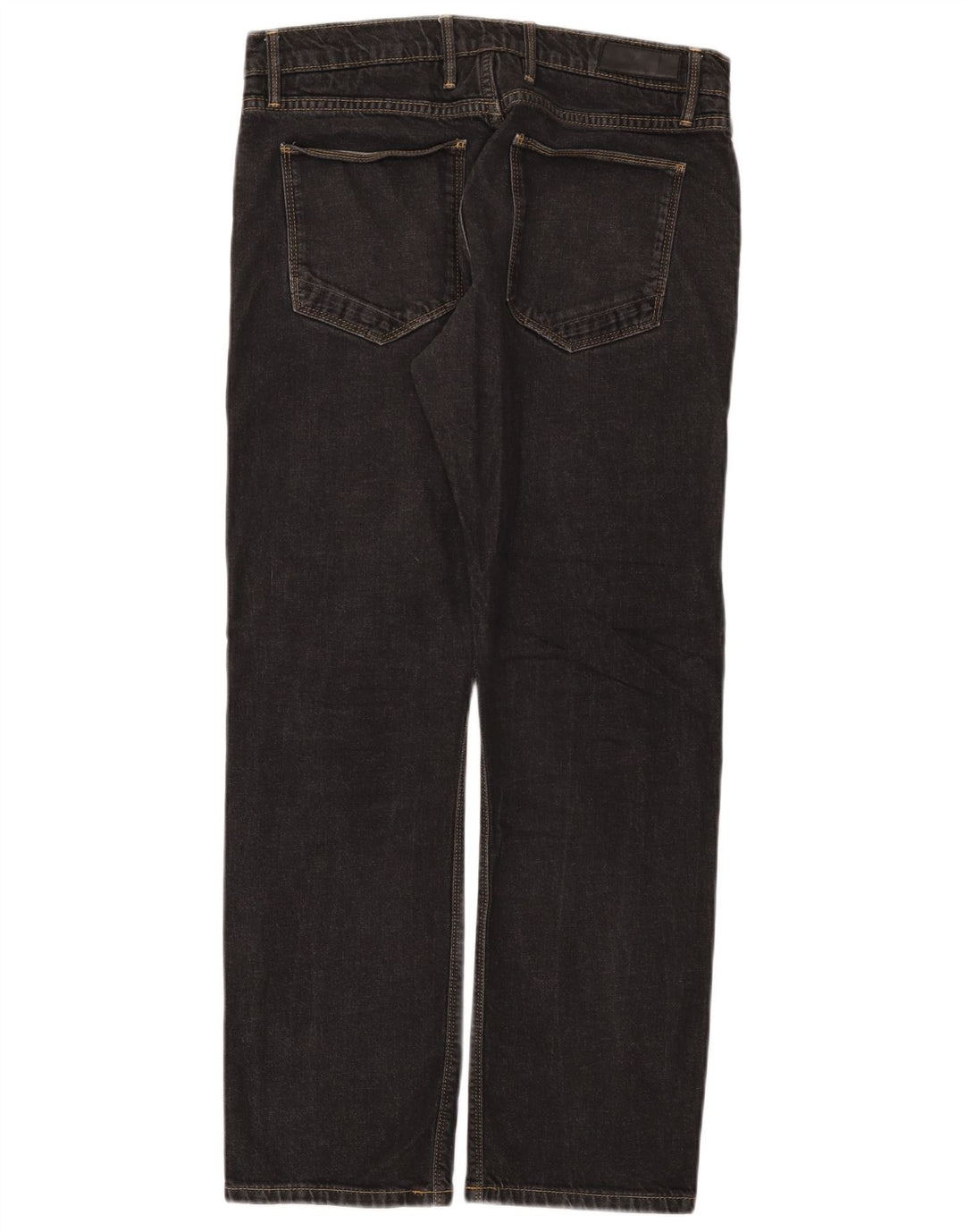 Мужские узкие джинсы Marks & Spencer Autograph W34 L31, черный хлопок