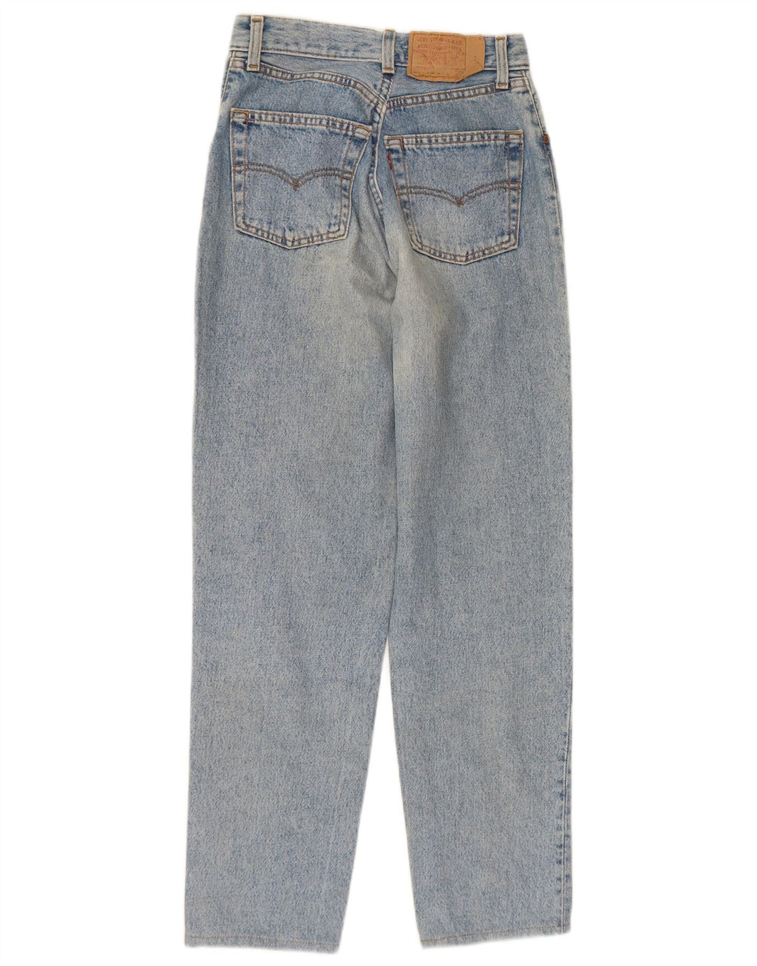 LEVI'S Womens 501 Tapered Jeans W28 L30 Blue Cotton