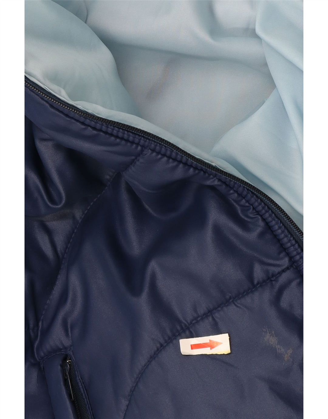 Винтажная мужская стеганая куртка IT 54 2XL Темно-синий Полиамид