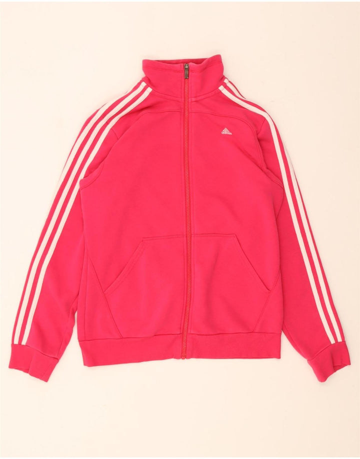 Женский спортивный костюм Adidas Top Jacket UK 12/14 Средний розовый хлопок