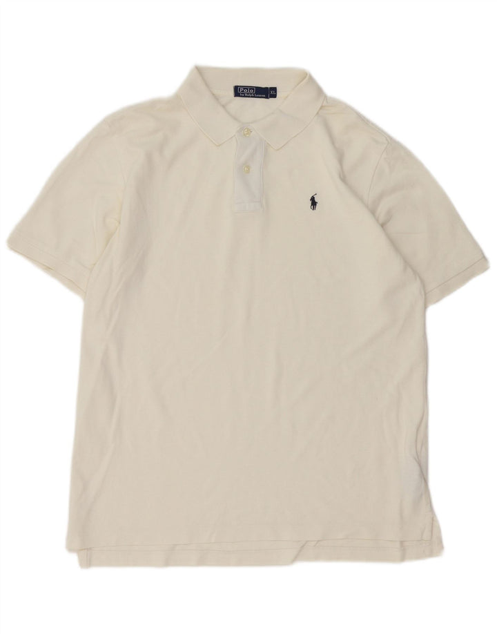 Мужская рубашка Polo Ralph Lauren XL, белый хлопок