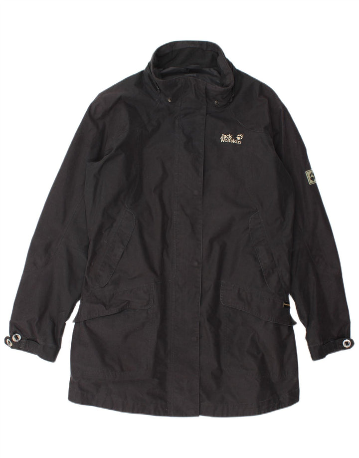 Женская ветровка Jack Wolfskin UK 18/20 XL, черный полиэстер
