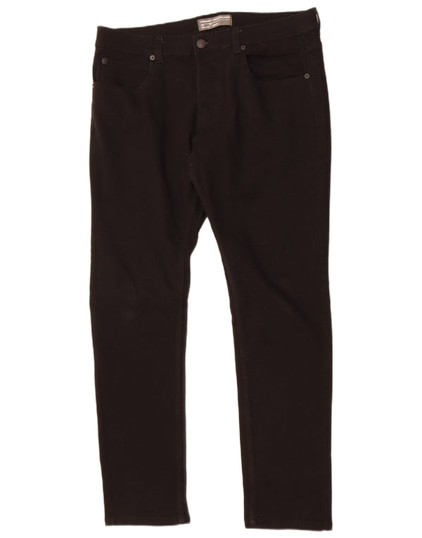 Мужские джинсы скинни French Connection W34 L32, черный хлопок