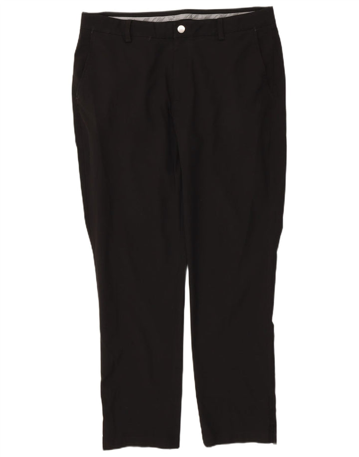 Мужские брюки-чиносы PUMA Slim W36 L32, черные, полиэстер