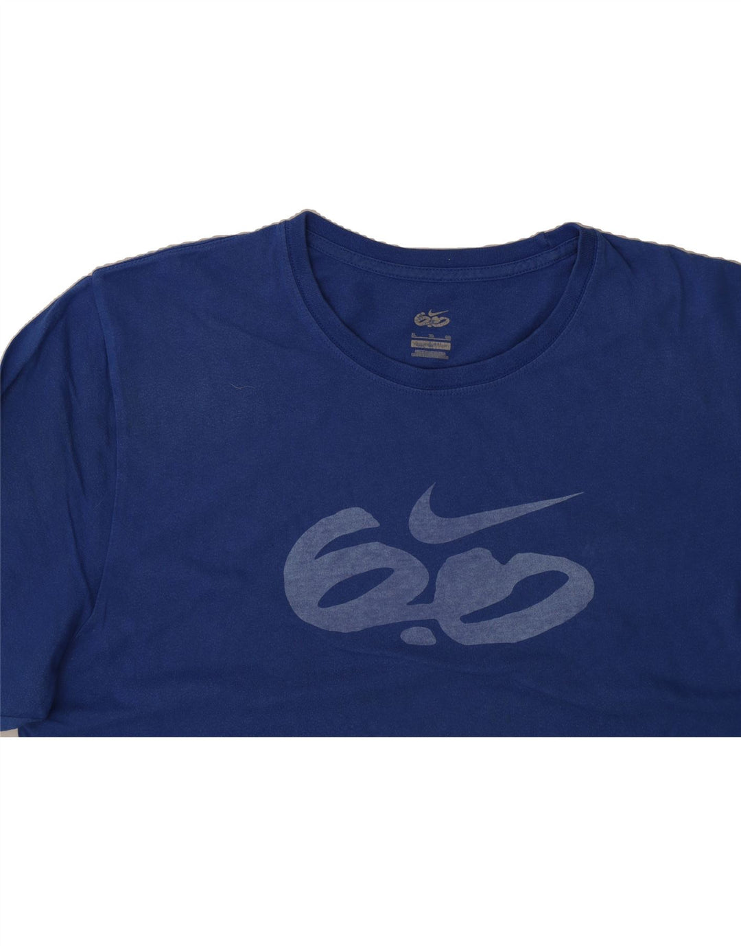 NIKE Mens Graphic T-Shirt Top XL Blue Cotton Vintage Nike and Second-Hand Nike from Messina Hembry 