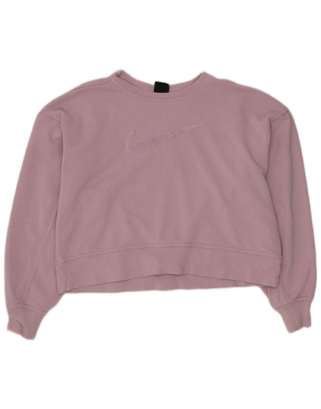 Женский джемпер большого размера с рисунком Nike Dri Fit UK 6 XS, фиолетовый