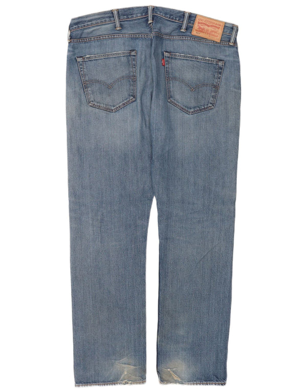 Мужские прямые джинсы Levi's 501 W38 L32 синие, хлопок