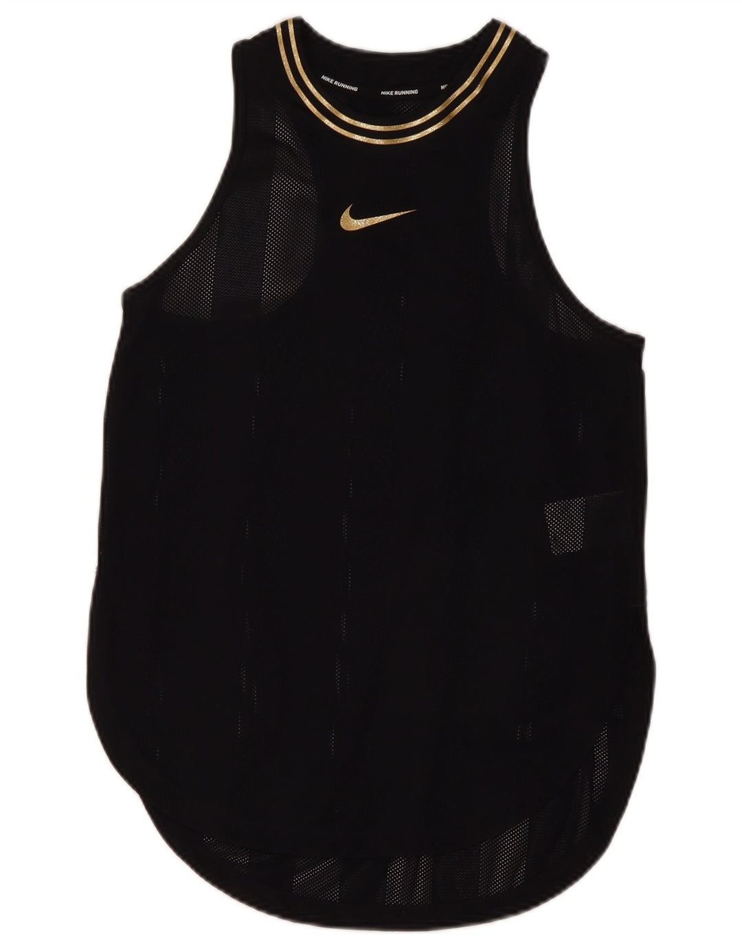Женский жилет Nike Dri Fit Top UK 10, маленький черный нейлон