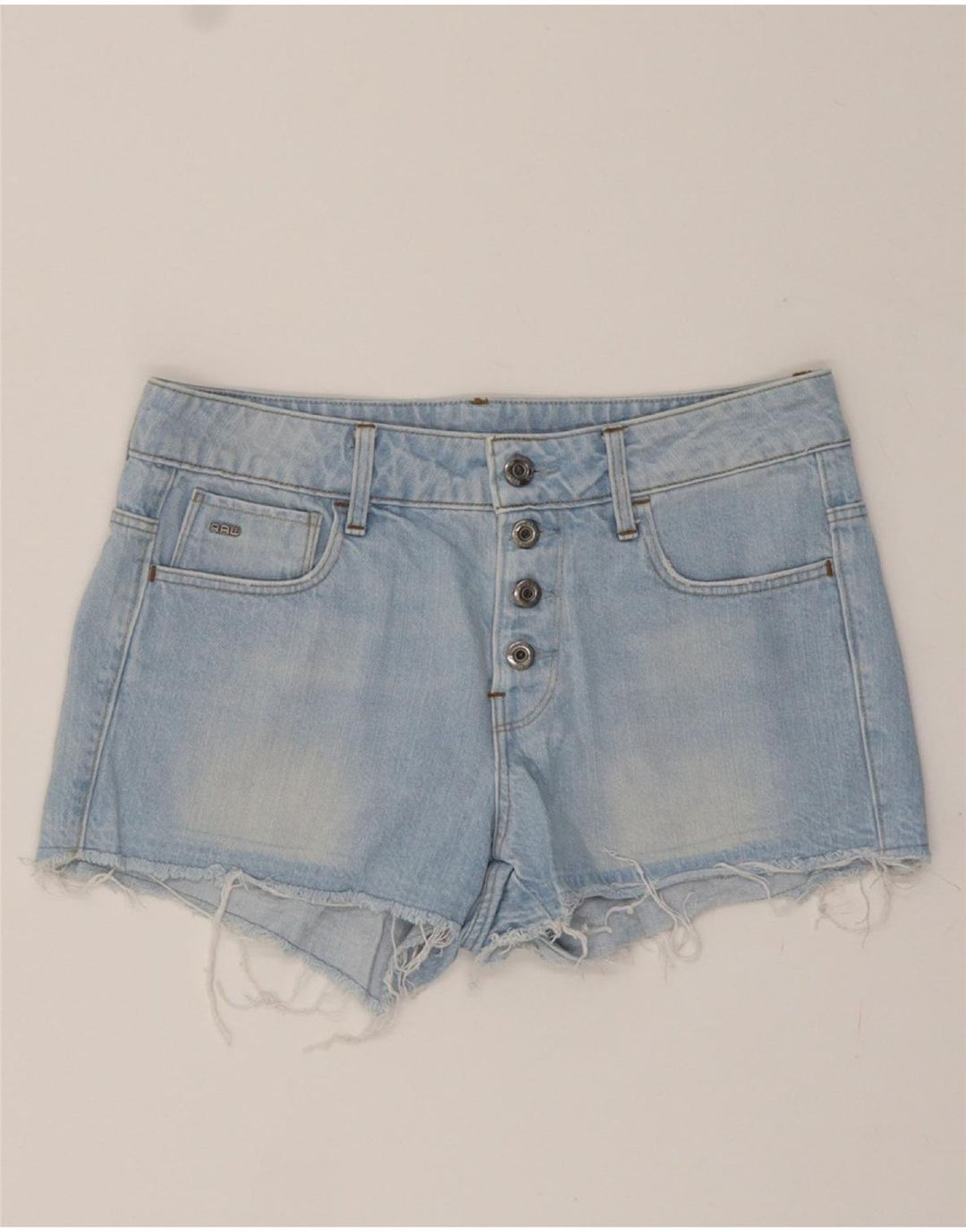 G-STAR Womens Denim Shorts W25 XS Blue Cotton Vintage G-Star and Second-Hand G-Star from Messina Hembry 