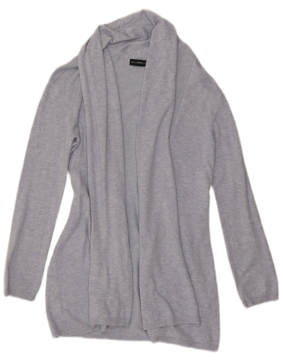 Женский удлиненный кардиган Zara UK 10, маленький синий