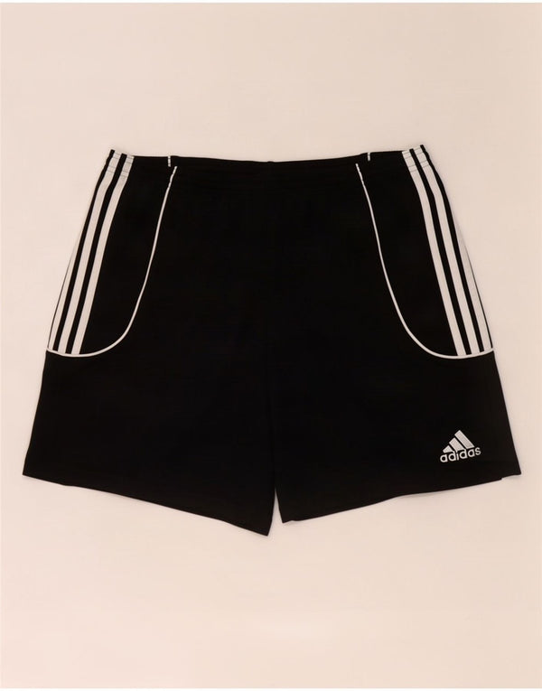 Мужские спортивные шорты Adidas Climalite, большие черные из полиэстера