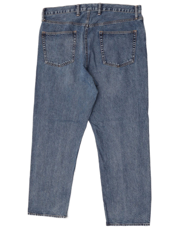 Мужские прямые джинсы Gap Originals W38 L32 синие, хлопок