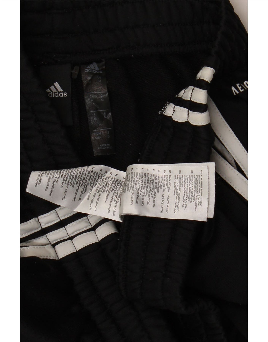 Мужские спортивные брюки ADIDAS Aeroready, средний черный полиэстер