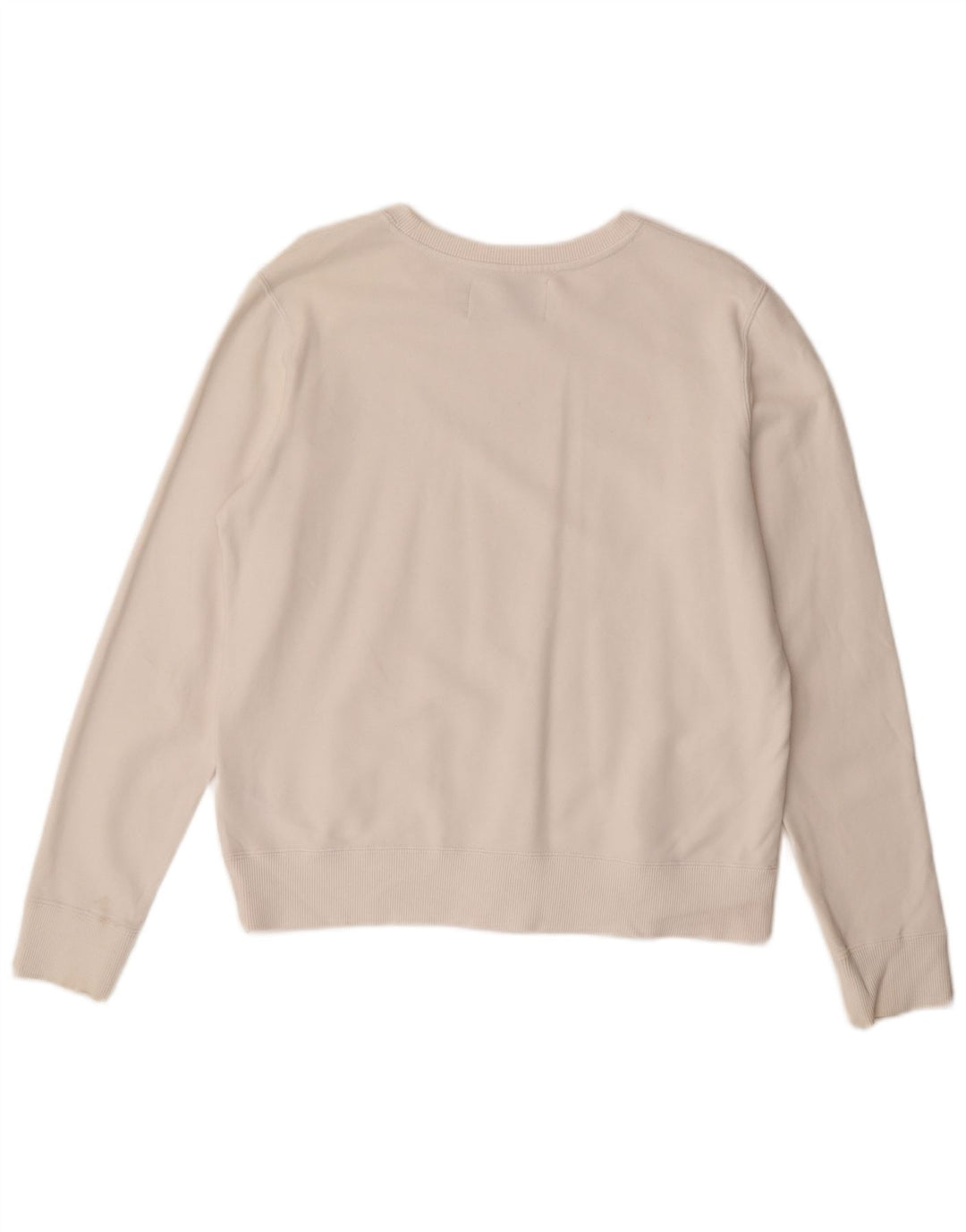 Женский свитер с рисунком Calvin Klein Jeans UK 14, средний белый