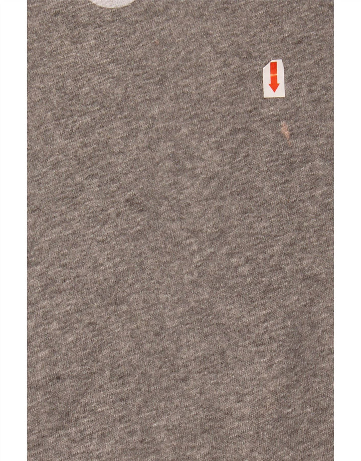 Женский джемпер с капюшоном JACK WILLS UK 14, большой серый, хлопок