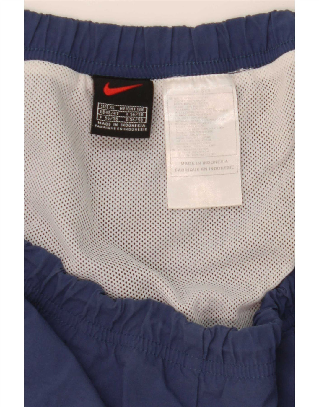 Мужские спортивные шорты Nike XL темно-синие из полиэстера