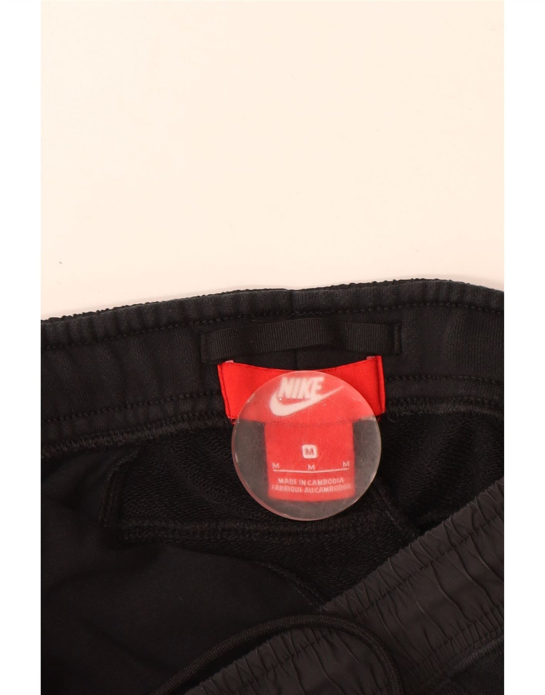 Мужские спортивные брюки Nike, джоггеры, средний черный, хлопок