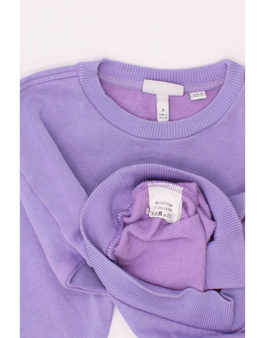 Свитшот с рисунком Lacoste для мальчиков, 7-8 лет, фиолетовый, хлопок