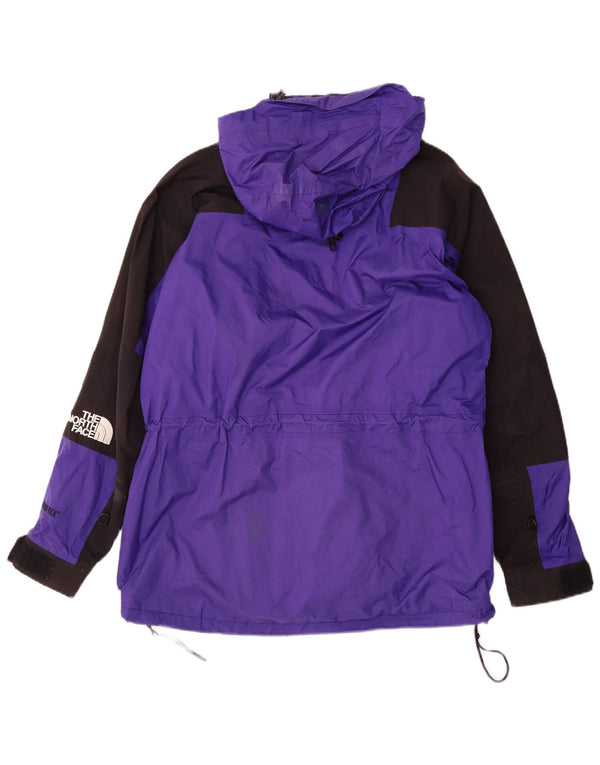Женская дождевик с капюшоном The North Face UK 14, средний фиолетовый с цветными блоками