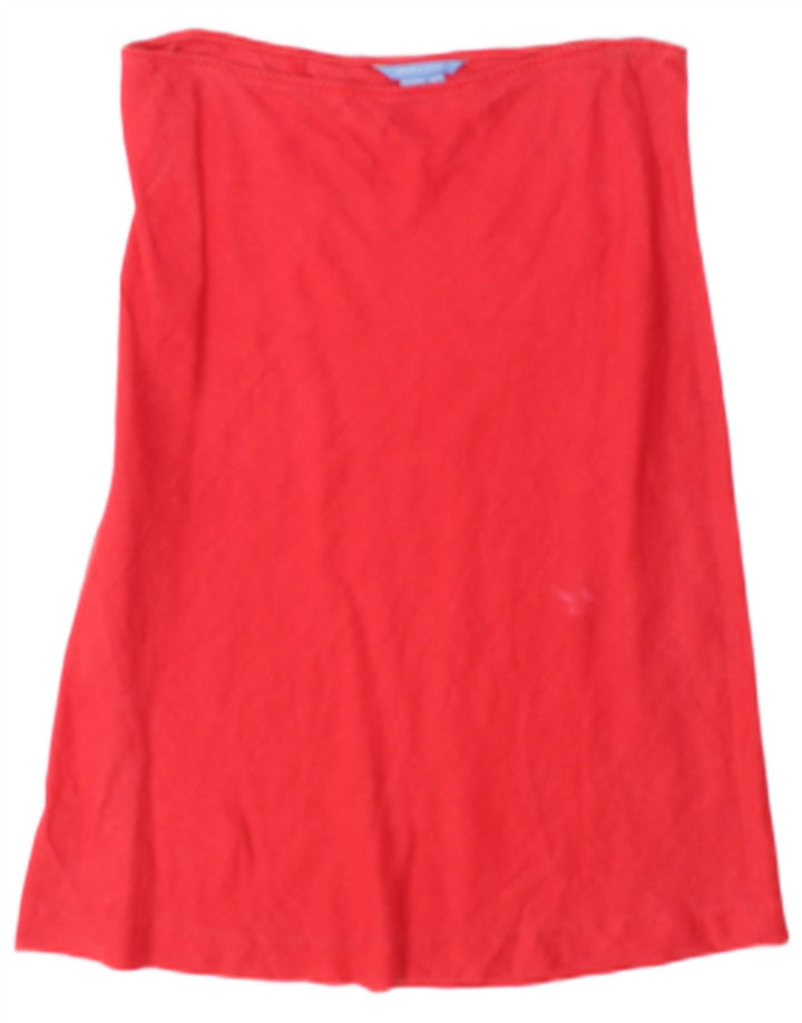 Женская юбка-трапеция Zara Medium W28 Red Ramie