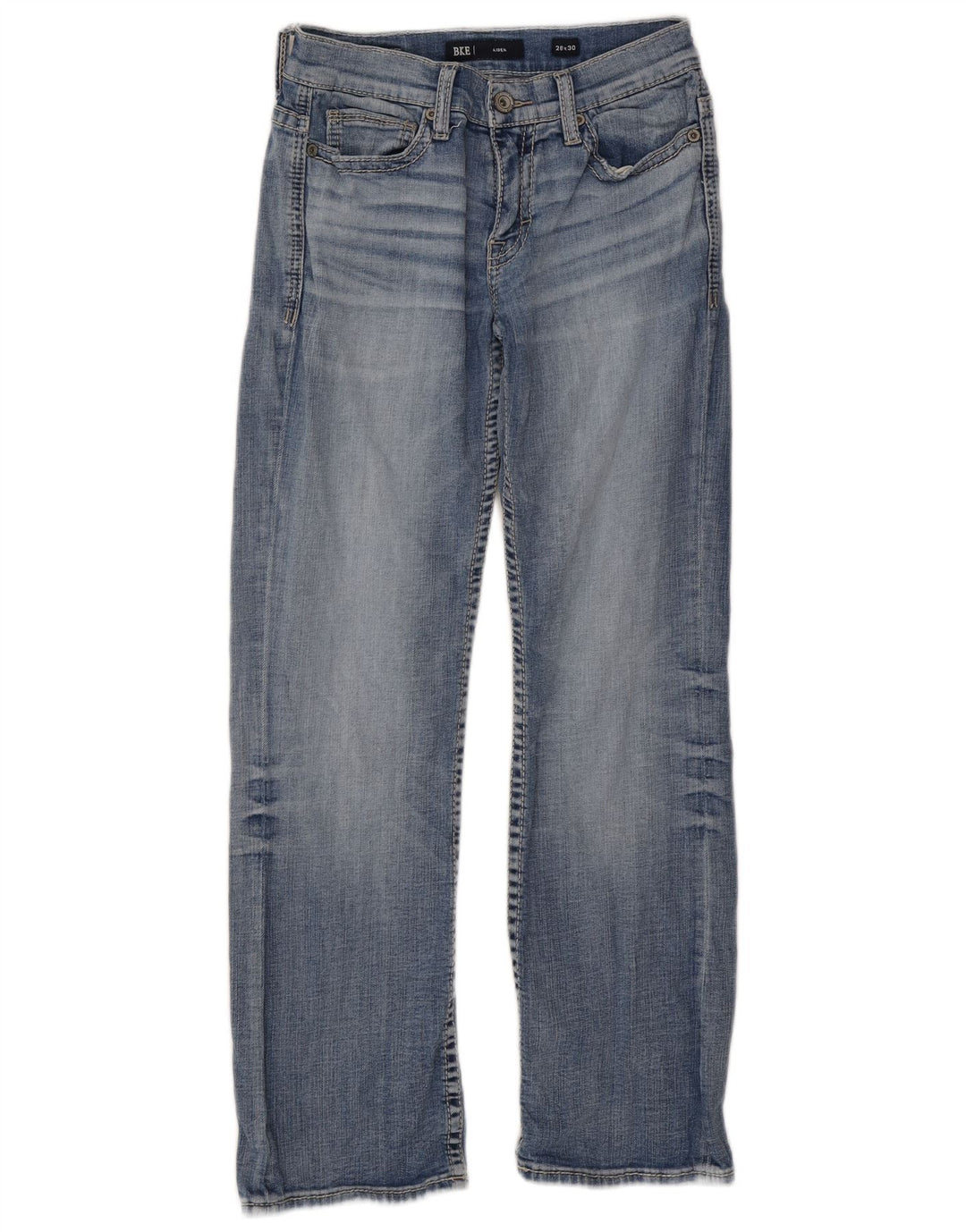Женские прямые джинсы BKE Aiden W28 L30, синий хлопок