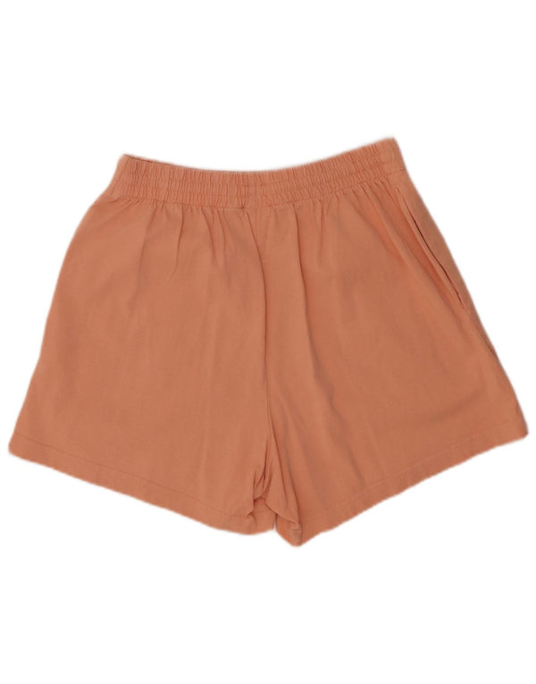 Женские спортивные шорты ADIDAS UK 12, хлопок среднего розового цвета